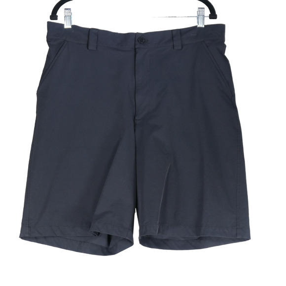 Under Armour Shorts Mens 36 Black Hybrid Performance Golf Hike Active Stretch - Picture 5 of 6